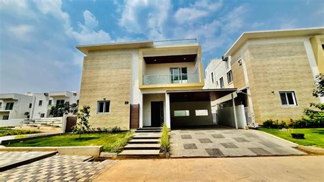 Sold Out Villa For Sale In Gated Community Hyderabad Mokila