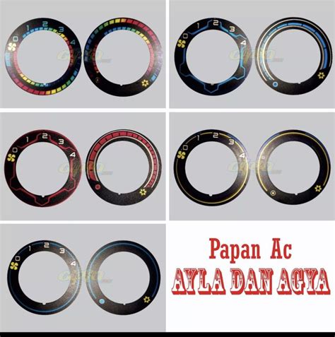 Papan Ac Speedometer Toyota Daihatsu Ayla Agya Speedometer Ayla Agya