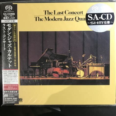 The Modern Jazz Quartet The Last Concert Sacd Discogs