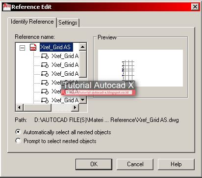 Prinsip Cara Menggunakan File Xref Dan Binding Objek Di Autocad