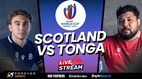 Scotland Vs Tonga Rugby World Cup Live Commentary Watchalong