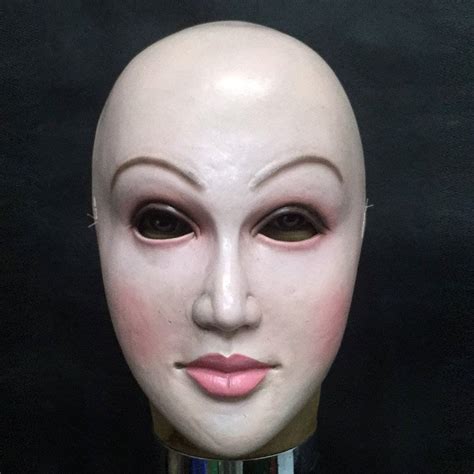 Realistic Female mask Disguise Self halloween latex realista | Etsy