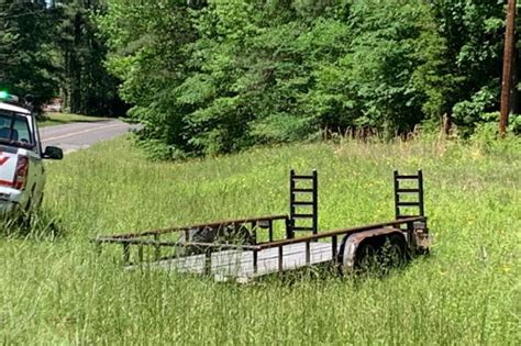 Npso Deputies And Dotd Recover Stolen Utility Trailer Natchitoches Parish Journal