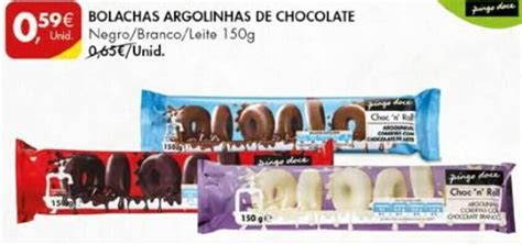 Promo O Bolachas Argolinhas De Chocolate G Em Pingo Doce