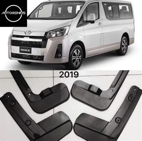 Mudguard Splash Guard Mud Flaps For TOYOTA HIACE 2019 2022 Commuter