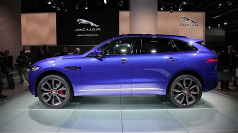 View 2017 Jaguar F Pace Suv First Edition Exteriorandinterior Walkaround Debut At 2015 La