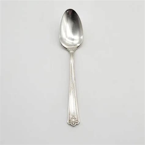 Rare Rogers Bro Ai Xii Silver Plate Flatware Teaspoon Majestic Pattern