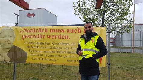 Ngg Region L Neburg Harry Brot In Soltau Warnstreik