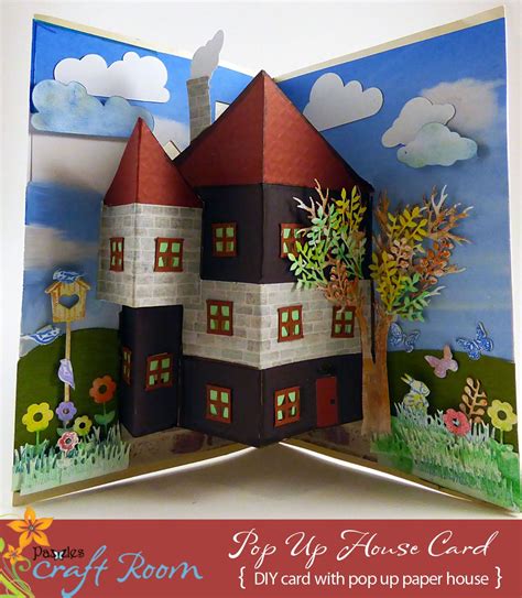 Pop Up House Card Merlene Parrish