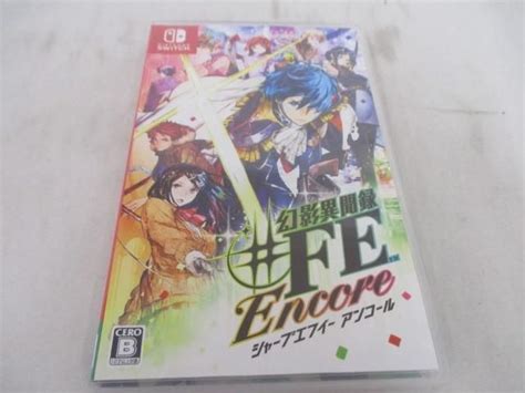 【やや傷や汚れあり】【同梱可】良品 ゲーム ニンテンドースイッチ ソフト 幻影異聞録fe Encore シャープエフイー アンコール