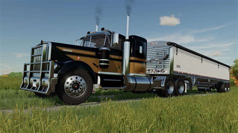 Kenworth W900A Flat Top V1 8 0 1 FS22 Mod Farming Simulator 22 Mod