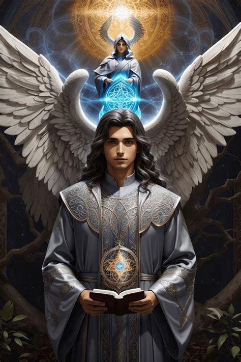 Archangel Metatron Of Kether Angels Of Magick OpenSea Archangel