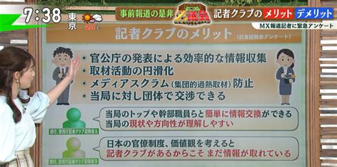 「記者クラブ」の存在意義とは？経験者が語るメリット・デメリット｜tokyo Mx（プラス）