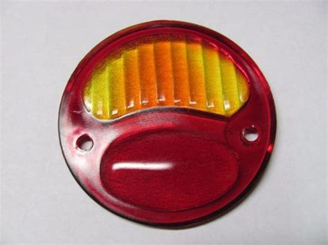 Buy Model A Ford Tail Light Lens Glass Half Amber In Staten Island