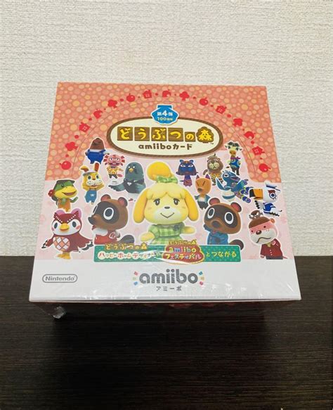 48％割引【限定セール！】 どうぶつの森 Amiiboカード 第4弾 1box カード コミックアニメグッズ Otaonarenanejp