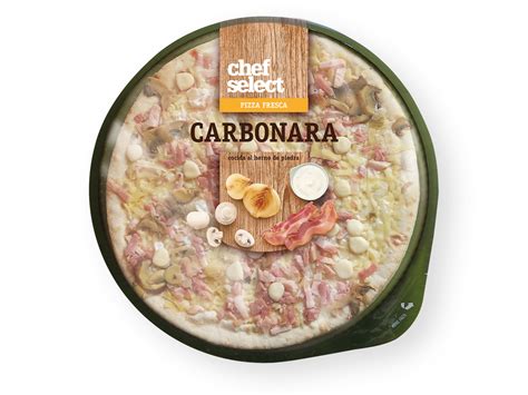 Chef select Pizza carbonara Lidl España Specials archive