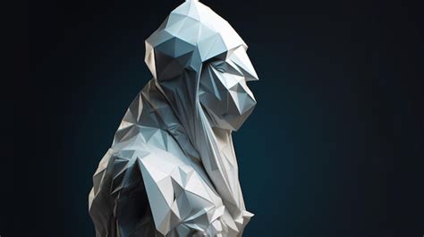Premium Ai Image Paper Fold Character