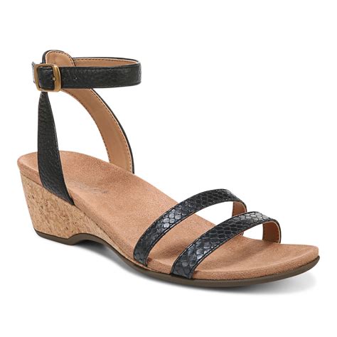 Vionic Orlanda Women S Dressy Wedge Sandal Free Shipping