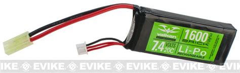 Valken Energy 74v 1600mah 20c Peq Brick Type Lipo Battery Accessories And Parts Batteries