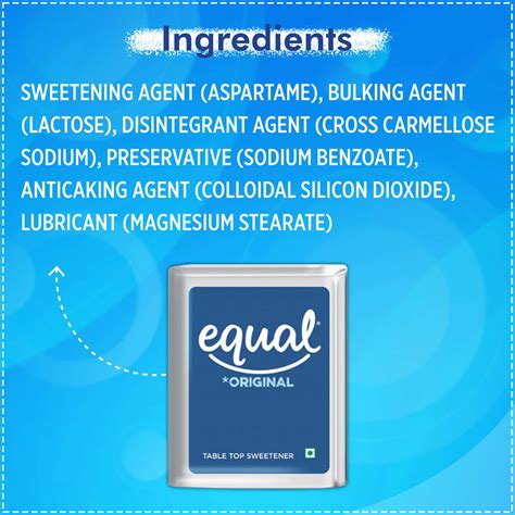 Buy Equal Sweetener Sugar Free Low Calories Sugar Control 300 Tablets