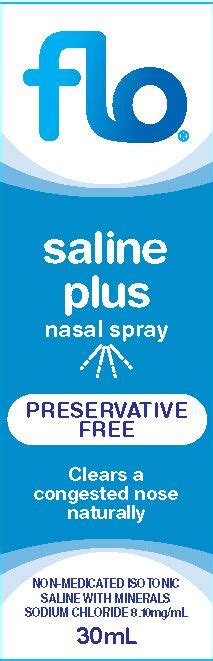 Shop Saline Plus Nasal Spray By Flo