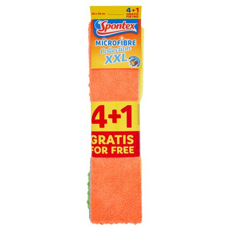 Spontex Microfibre XXL 4 1 Carrefour