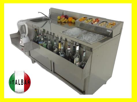 Banconi Bar Banchi Frigo Vetrine Refrigerate Cocktail Station