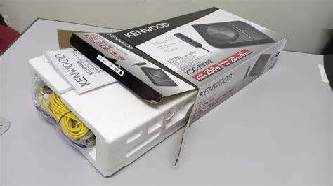 KENWOOD Enclosed Subwoofer (KSC-PSW8), Auto Accessories on Carousell