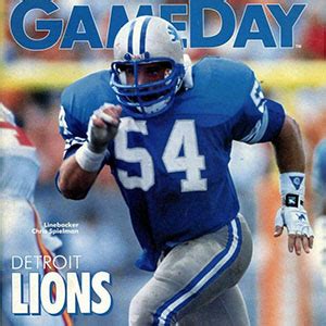 Detroit Lions Game Publications Sportspaper Info