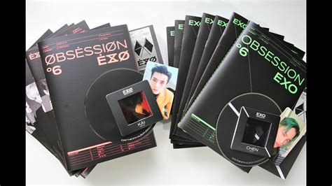 Unboxing EXO s 엑소 6th Album Obsession 옵세션 EXO X EXO Versions