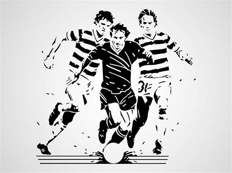 Soccer Game Vector Vector Art & Graphics | freevector.com