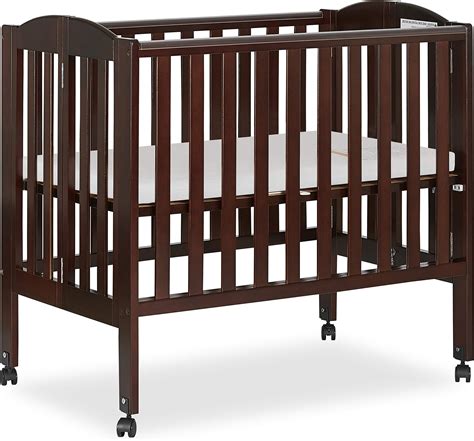 Amazon La Baby Compact Non Folding Wooden Window Crib With Safety