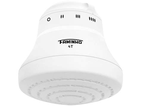 Ducha Fame Faminho 4t 110v 5400w Redonda De Parede 4 Temperaturas