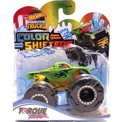 Hot Wheels Monster Trucks Auto koji mijenja boju Torque Terror HGX HMH Igračka