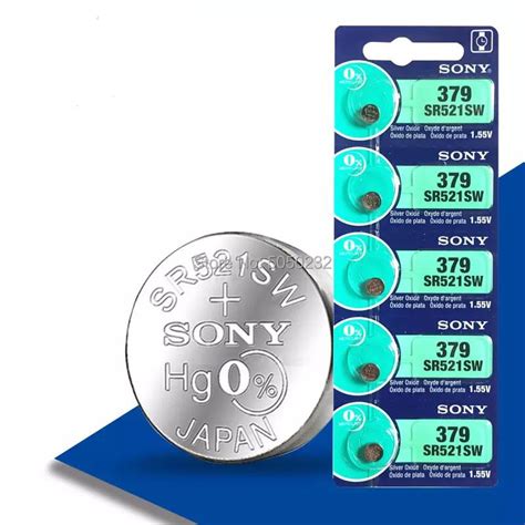 Bateria Sony Sr Sw V Xido Prata Cartela C Unid Submarino