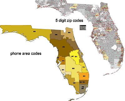 Map Of Florida With Zip Codes - Ronni Cindelyn