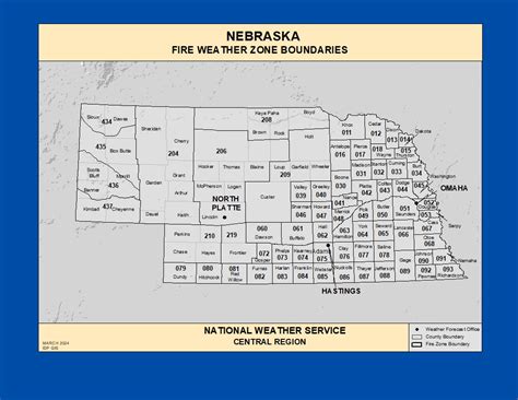 Nebraska Fire District Map