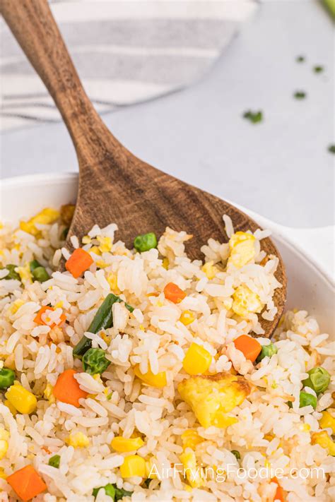 Air Fryer Fried Rice Therecipecritic