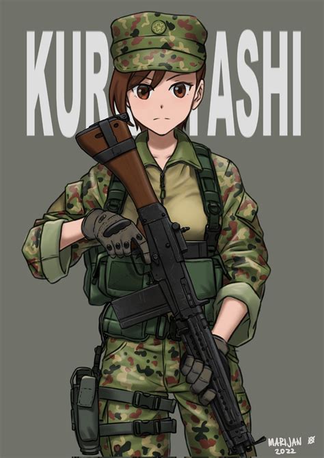 Kuribayashi Shino Gate Jieitai Ka No Chi Nite Kaku Tatakaeri Drawn