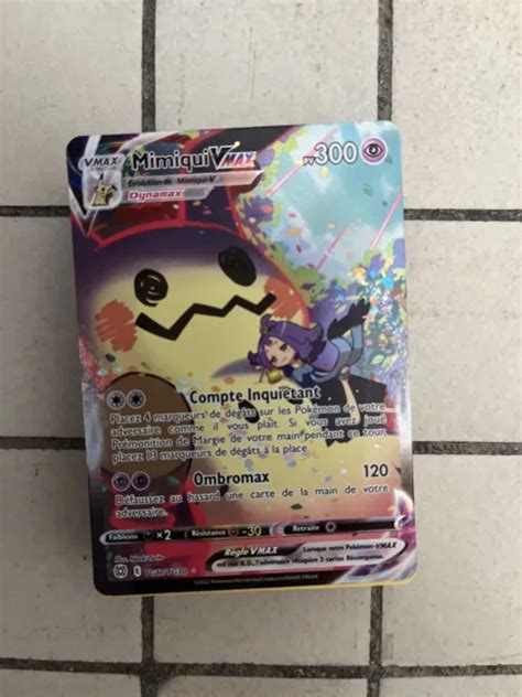 CARTE POKEMON Stars Etincelantes Mimiqui Vmax 069 172 NEUF EUR 25