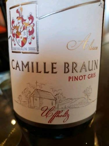 Camille Braun Uffholtz Pinot Gris Vivino US