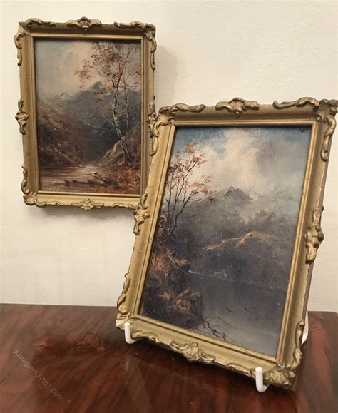 Antiques Atlas Pair Of Victorian Oil Paintings By Samuel Barnes