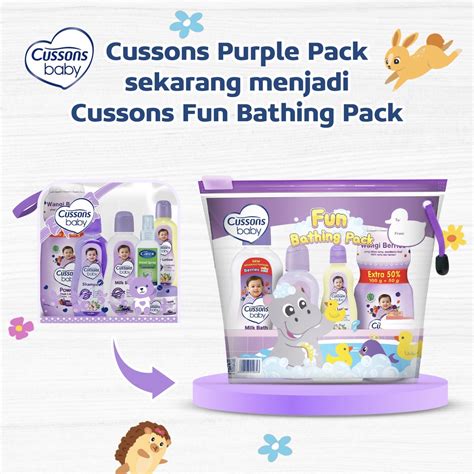 Jual Cussons Baby Fun Bathing Pack Travel Basic Daily Essential Pack