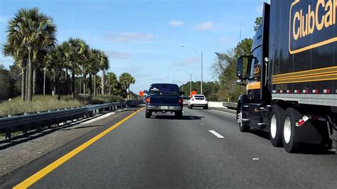 Jacksonville West Beltway Interstate Exits To Northbound