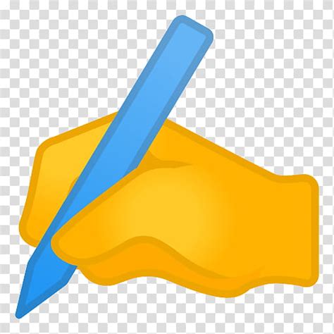 Emoji Writing Emoticon Writing Hand Handwriting Pen Emoji Domain