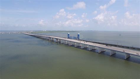 Galveston Causeway stock image. Image of island, causeway - 54379961