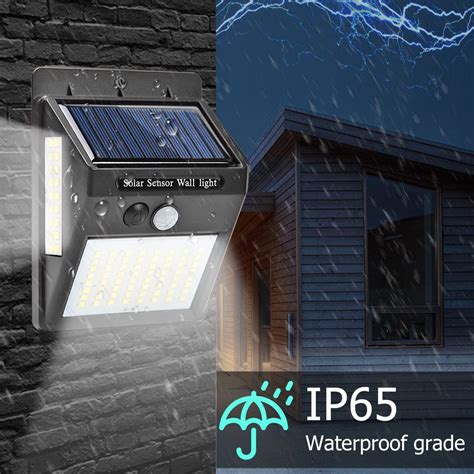 Luz Solar Led Para Exteriores L Mpara Solar Con S Grandado