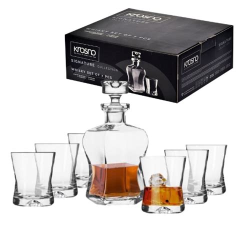 Komplet Do Whisky Z Karafk Signature Krosno Zestaw Do Whisky