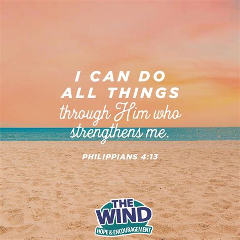 Verse Of The Day Philippians 4 13 The Wind