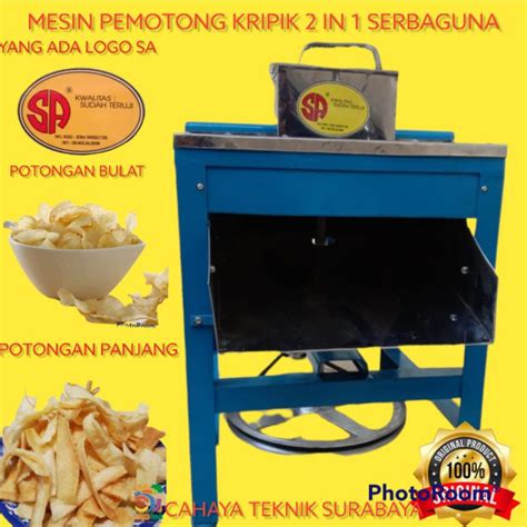 Jual Mesin Pemotong Kripik Singkong Mesin Perajang Kripik Pisang